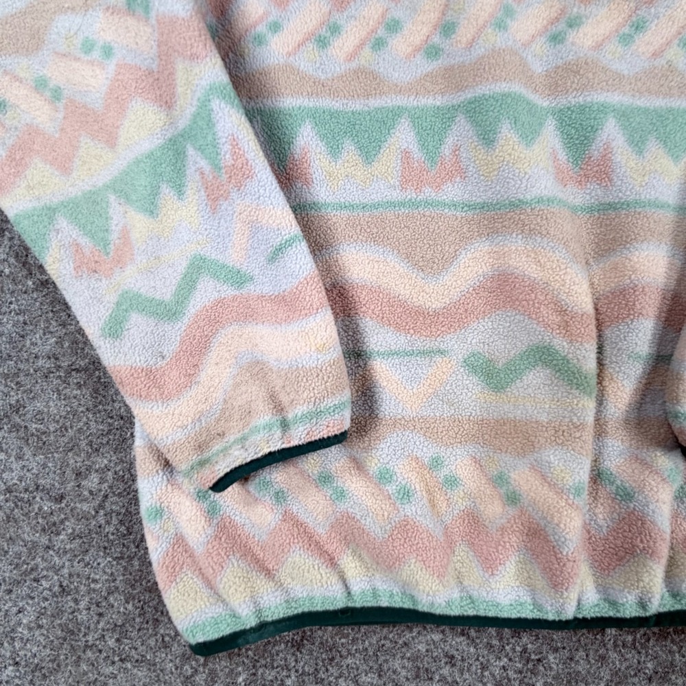 Patagonia Synchilla Pullover Girls XL‎ Lofoten Geo Beluga Lightweight Snap-T - Picture 4 of 16
